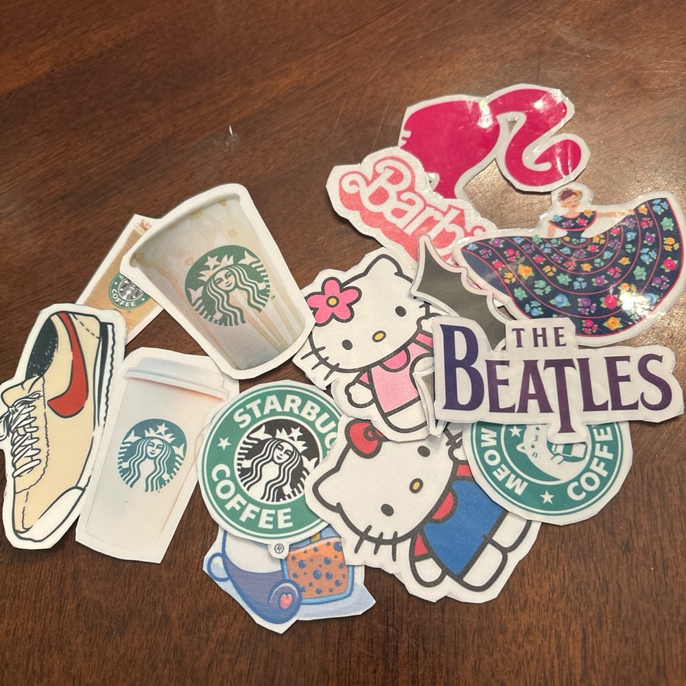 Lot of regular/vinyl stickers